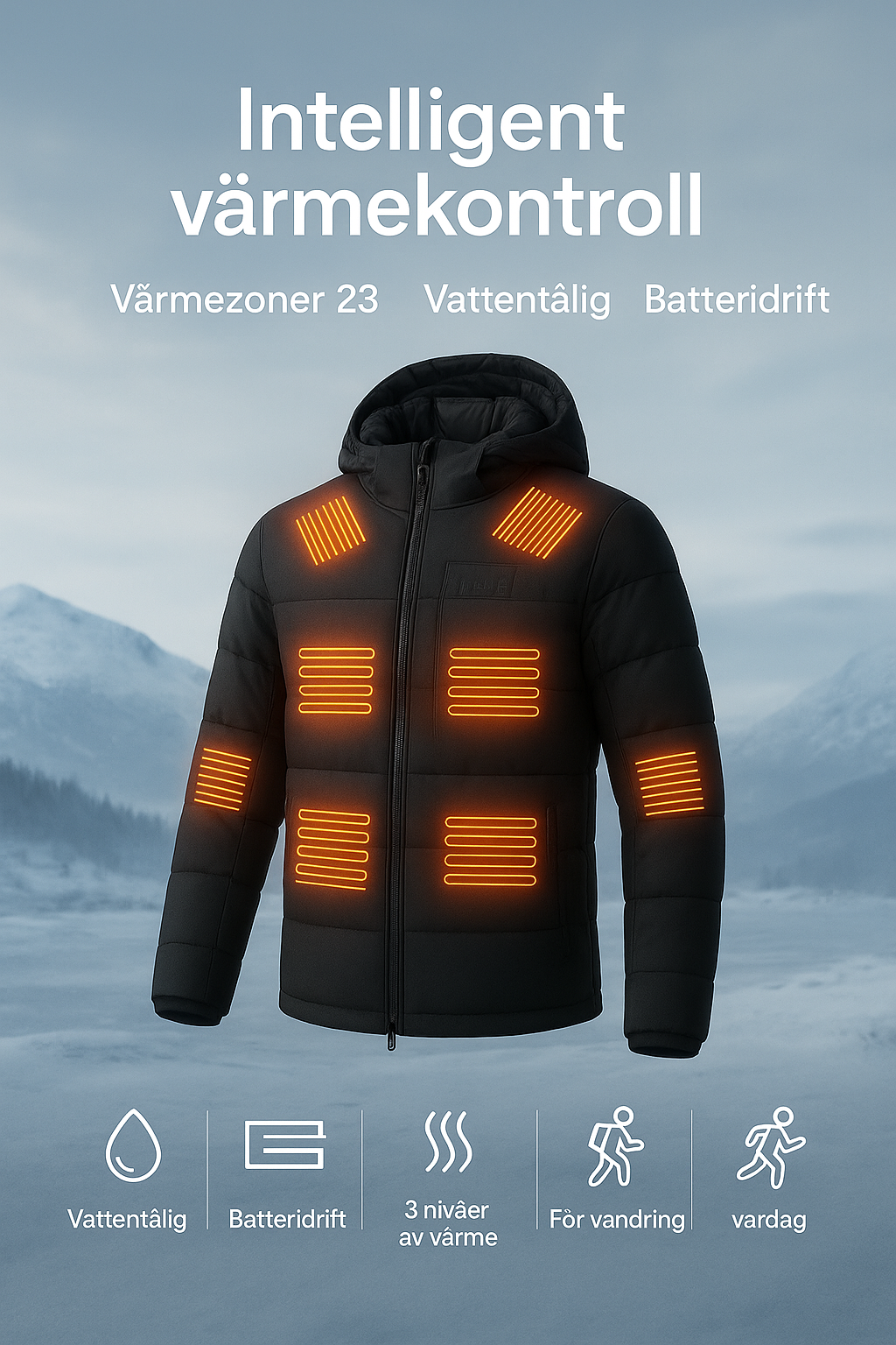 Smart Värmejacka – Universal Edition