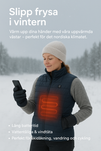 Herr och Dam Smart Värmeväst