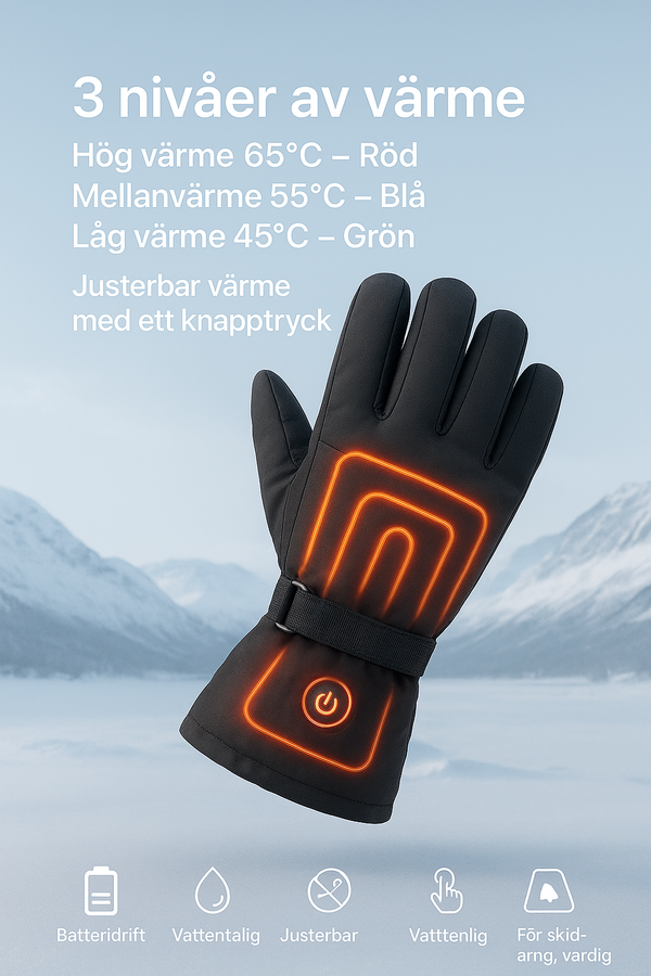 Smarta Värmehandskar