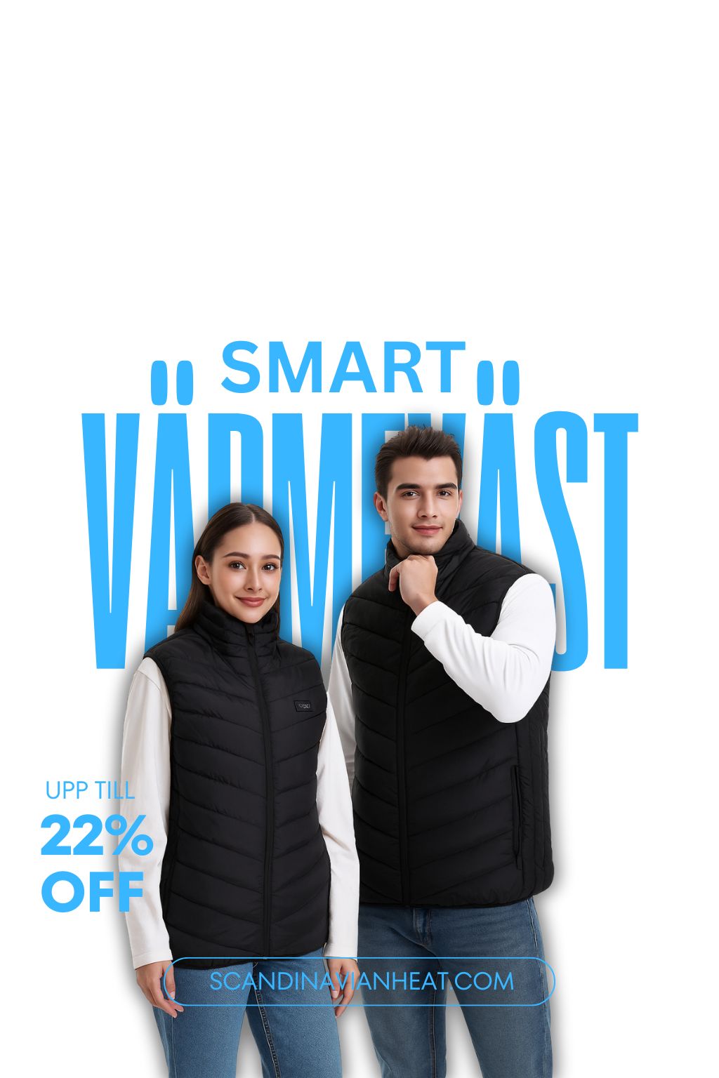 Herr och Dam Smart Värmeväst