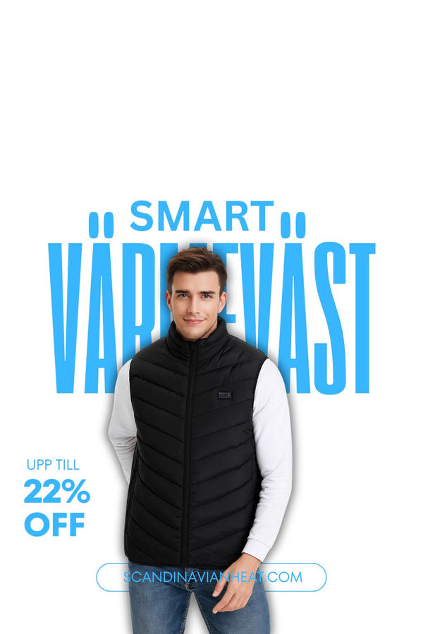 Herr Smart Värmeväst